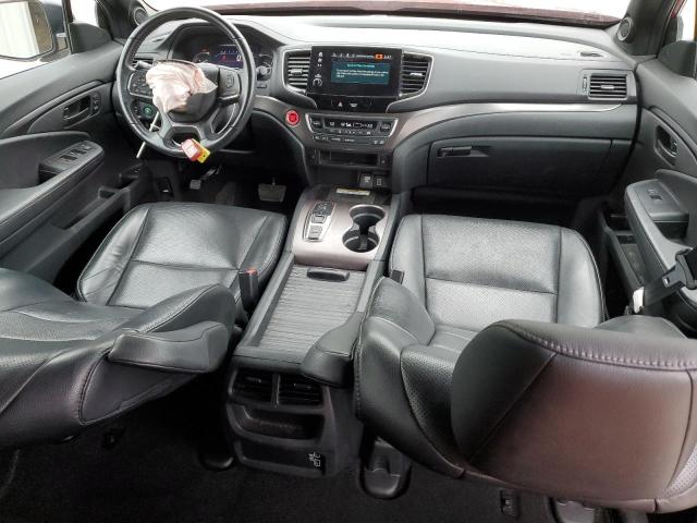 5FNYF8H51NB030858 - 2022 HONDA PASSPORT EXL RED photo 8