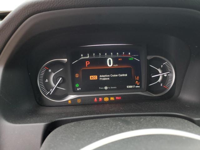 5FNYF8H51NB030858 - 2022 HONDA PASSPORT EXL RED photo 9