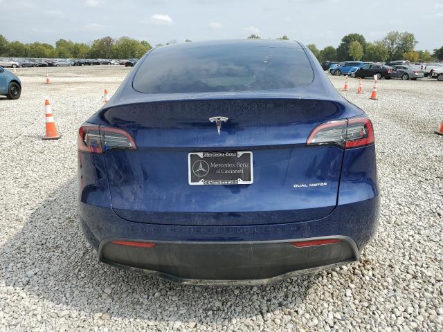 7SAYGDEE0PF768294 - 2023 TESLA MODEL Y BLUE photo 6