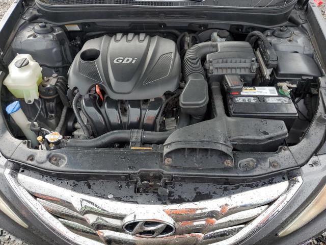 5NPEC4AC9CH367404 - 2012 HYUNDAI SONATA SE ნაცრისფერი ფოტო 11
