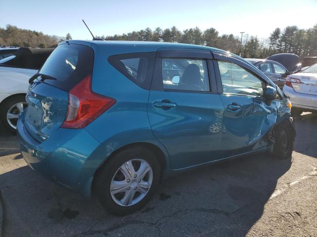 3N1CE2CP6EL350779 - 2014 NISSAN VERSA S BLUE photo 3