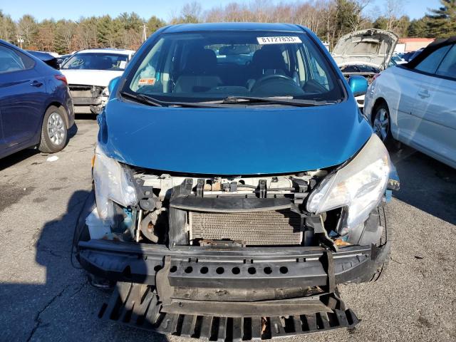 3N1CE2CP6EL350779 - 2014 NISSAN VERSA S BLUE photo 5