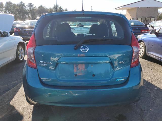 3N1CE2CP6EL350779 - 2014 NISSAN VERSA S BLUE photo 6