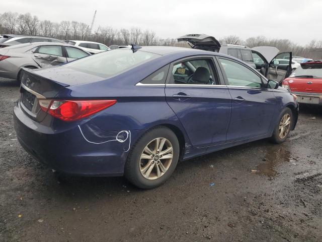 5NPEB4AC7DH654020 - 2013 HYUNDAI SONATA GLS PURPLE photo 3