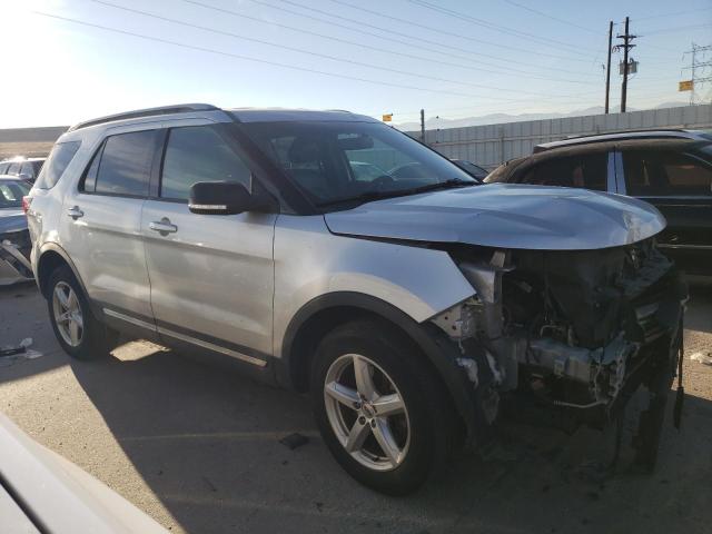 1FM5K8D82GGA25400 - 2016 FORD EXPLORER XLT SILVER photo 4