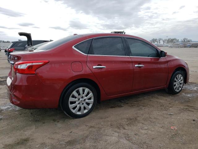 3N1AB7AP9HL655519 - 2017 NISSAN SENTRA S RED photo 3