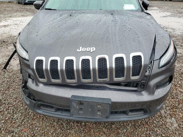 1C4PJMCBXHW588577 - 2017 JEEP CHEROKEE LATITUDE GRAY photo 12