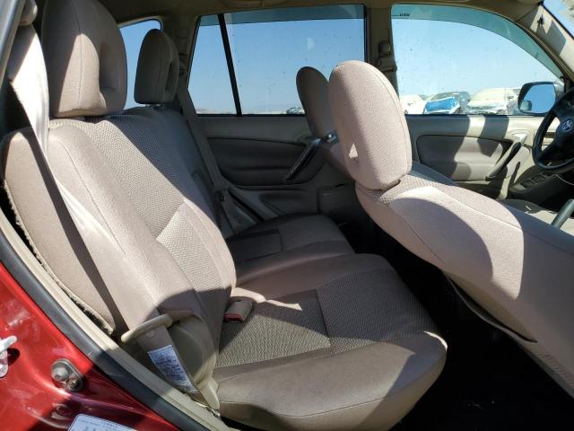 JTEGD20VX40038234 - 2004 TOYOTA RAV4 勃艮第红 照片 11