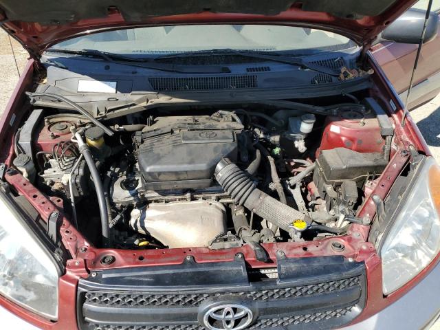 JTEGD20VX40038234 - 2004 TOYOTA RAV4 勃艮第红 照片 12