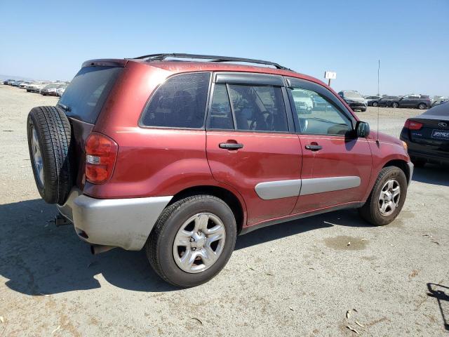JTEGD20VX40038234 - 2004 TOYOTA RAV4 勃艮第红 照片 3