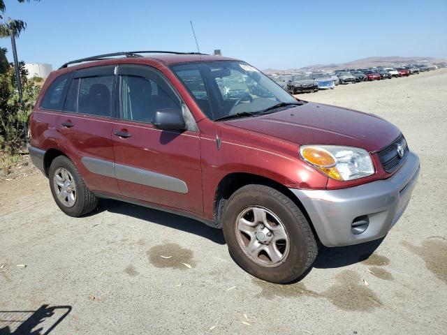 JTEGD20VX40038234 - 2004 TOYOTA RAV4 勃艮第红 照片 4