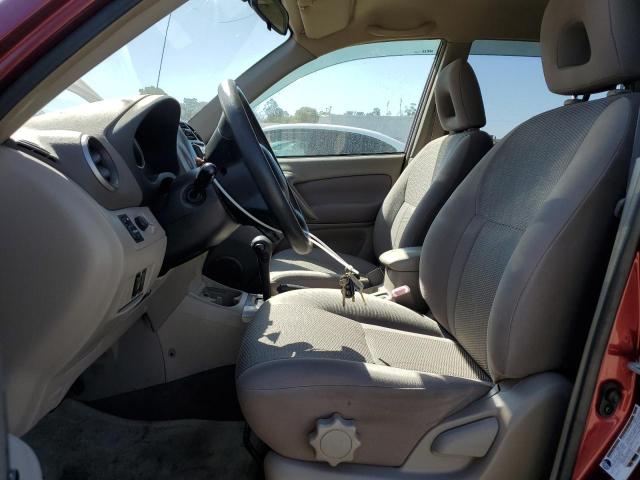 JTEGD20VX40038234 - 2004 TOYOTA RAV4 勃艮第红 照片 7
