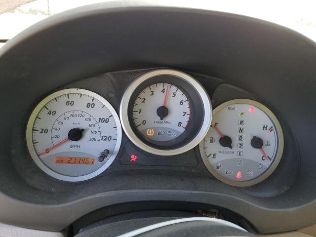 JTEGD20VX40038234 - 2004 TOYOTA RAV4 勃艮第红 照片 9