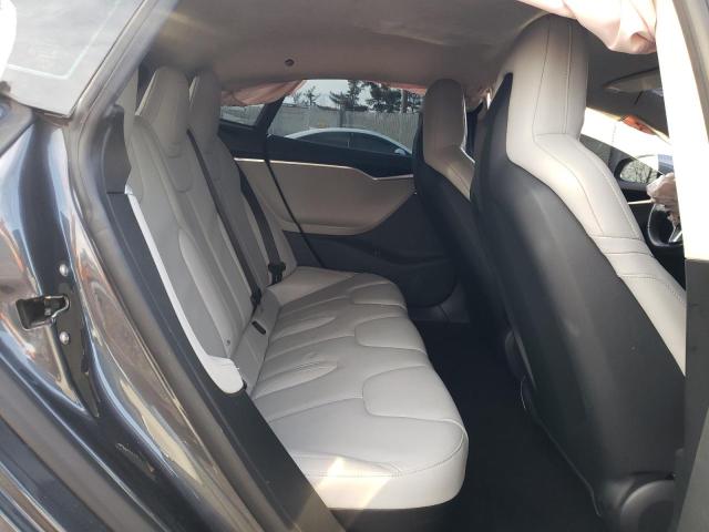 5YJSA1E25FF108744 - 2015 TESLA MODEL S GRAY photo 10