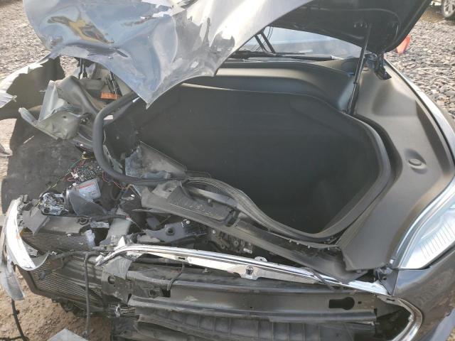 5YJSA1E25FF108744 - 2015 TESLA MODEL S GRAY photo 11