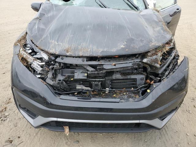 7FARW1H52ME022766 - 2021 HONDA CR-V EX BLACK photo 11