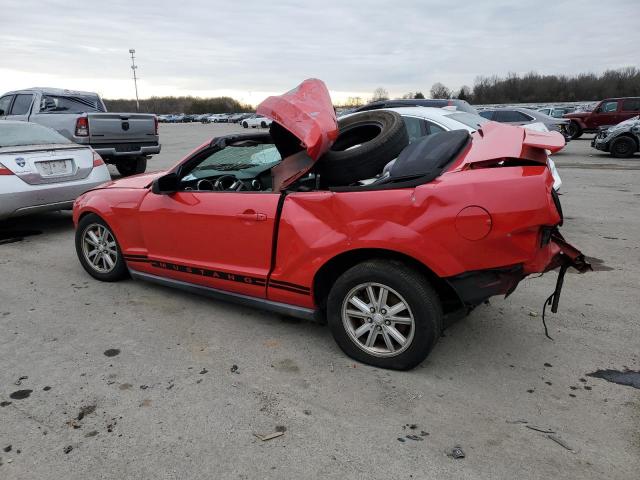 1ZVHT84N185193690 - 2008 FORD MUSTANG RED photo 2