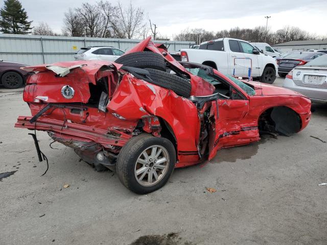 1ZVHT84N185193690 - 2008 FORD MUSTANG RED photo 3