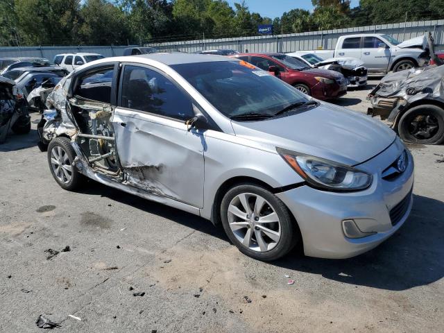 KMHCU4AE0DU284498 - 2013 HYUNDAI ACCENT GLS Gümüş foto 4