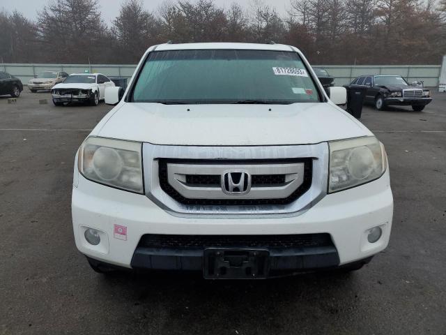 5FNYF4H61BB032686 - 2011 HONDA PILOT EXL WHITE photo 5