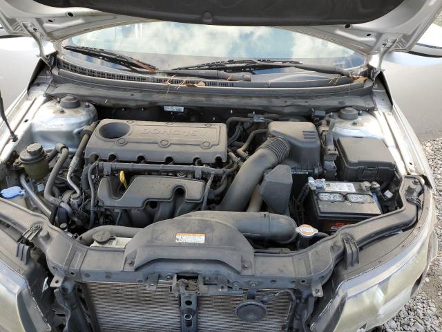 KNAFU4A24B5891158 - 2011 KIA FORTE EX SILVER photo 11