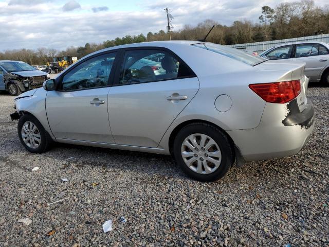 KNAFU4A24B5891158 - 2011 KIA FORTE EX SILVER photo 2