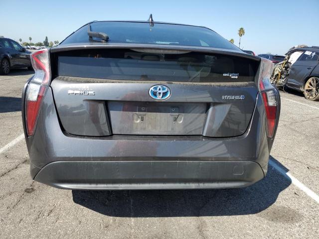 JTDKBRFU3H3545119 - 2017 TOYOTA PRIUS 灰色 照片 6
