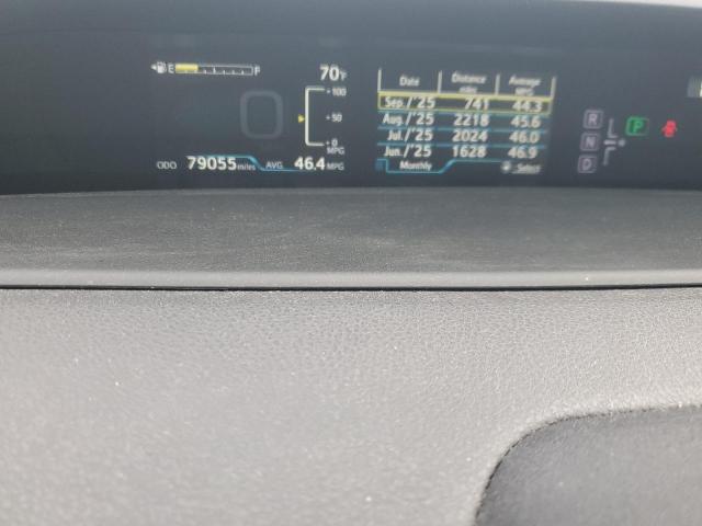 JTDKBRFU3H3545119 - 2017 TOYOTA PRIUS 灰色 照片 9