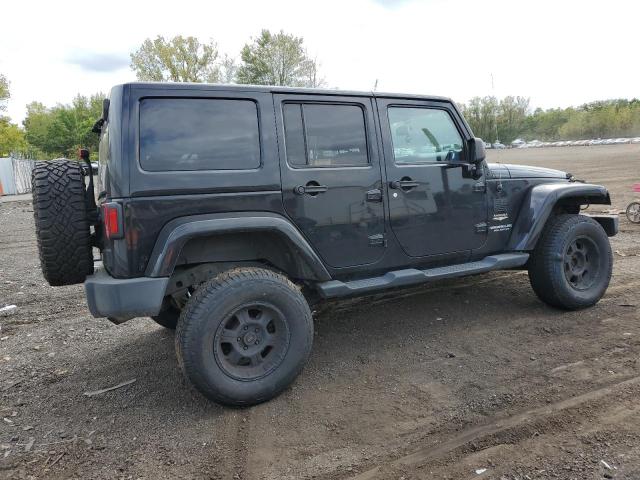 1C4HJWEGXFL629765 - 2015 JEEP WRANGLER U SAHARA BLACK photo 3