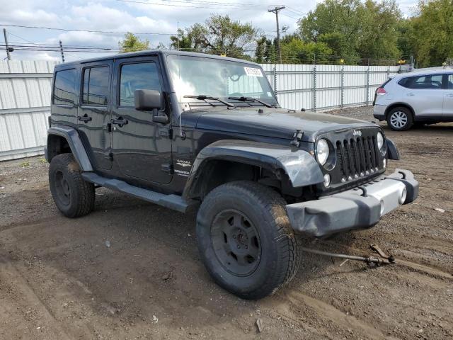 1C4HJWEGXFL629765 - 2015 JEEP WRANGLER U SAHARA BLACK photo 4