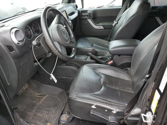 1C4HJWEGXFL629765 - 2015 JEEP WRANGLER U SAHARA BLACK photo 7