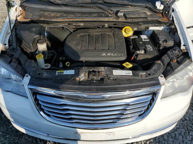 2C4RC1CG5ER195541 - 2014 CHRYSLER TOWN & COU TOURING L WHITE photo 12