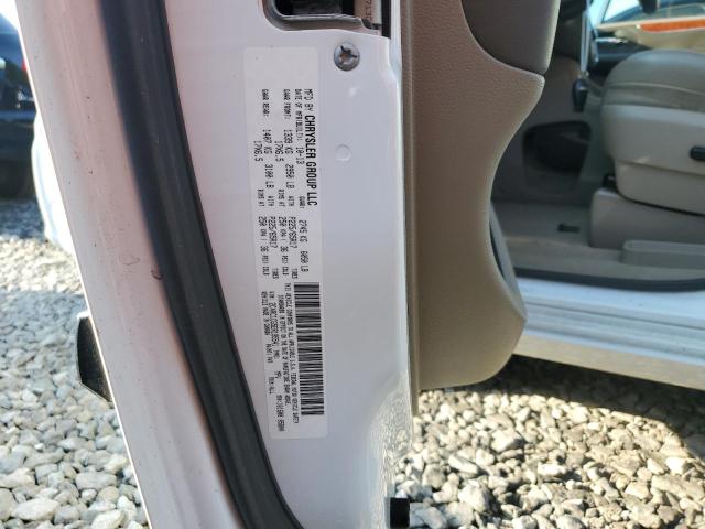 2C4RC1CG5ER195541 - 2014 CHRYSLER TOWN & COU TOURING L WHITE photo 13