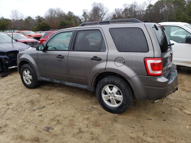 1FMCU0DG0CKC12605 - 2012 FORD ESCAPE XLT GRAY photo 2