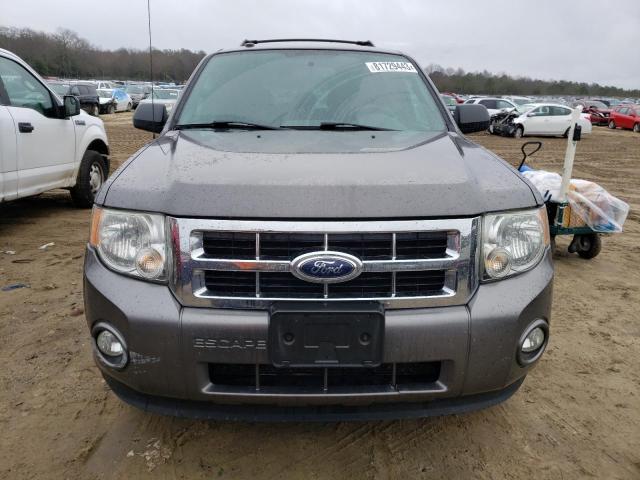 1FMCU0DG0CKC12605 - 2012 FORD ESCAPE XLT GRAY photo 5