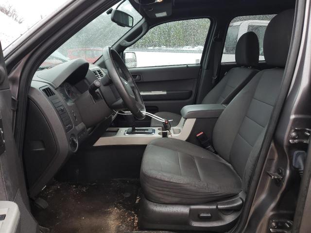 1FMCU0DG0CKC12605 - 2012 FORD ESCAPE XLT GRAY photo 7