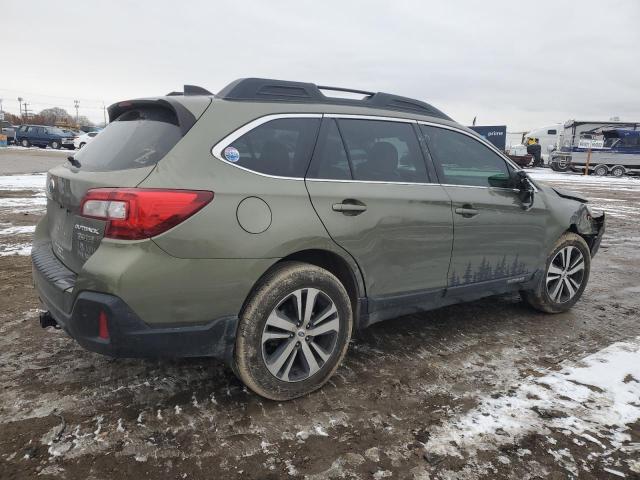 4S4BSANC4J3219941 - 2018 SUBARU OUTBACK 2.5I LIMITED GREEN photo 3