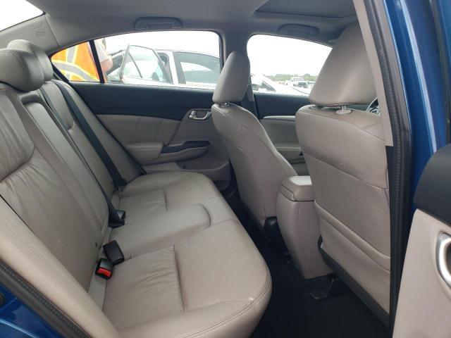 19XFB2F95DE015094 - 2013 HONDA CIVIC EXL BLUE photo 10