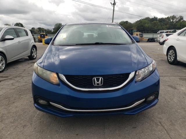 19XFB2F95DE015094 - 2013 HONDA CIVIC EXL BLUE photo 5