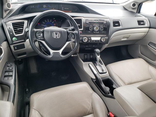 19XFB2F95DE015094 - 2013 HONDA CIVIC EXL BLUE photo 8