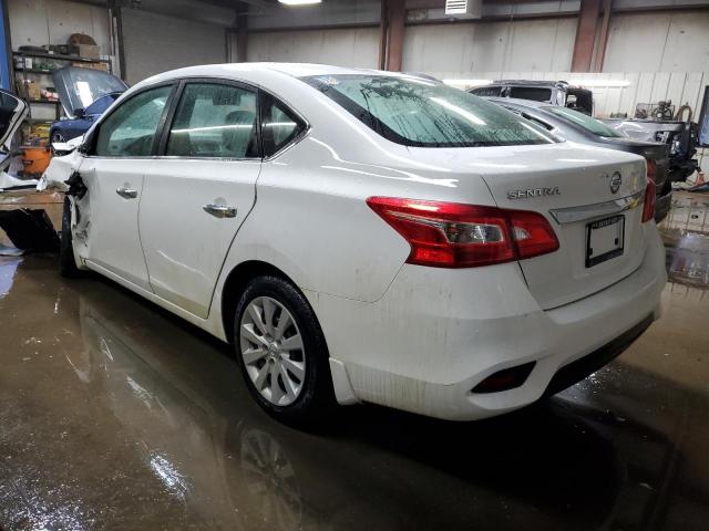 3N1AB7AP7HY371051 - 2017 NISSAN SENTRA S WHITE photo 2