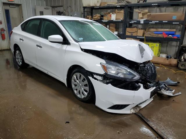 3N1AB7AP7HY371051 - 2017 NISSAN SENTRA S WHITE photo 4