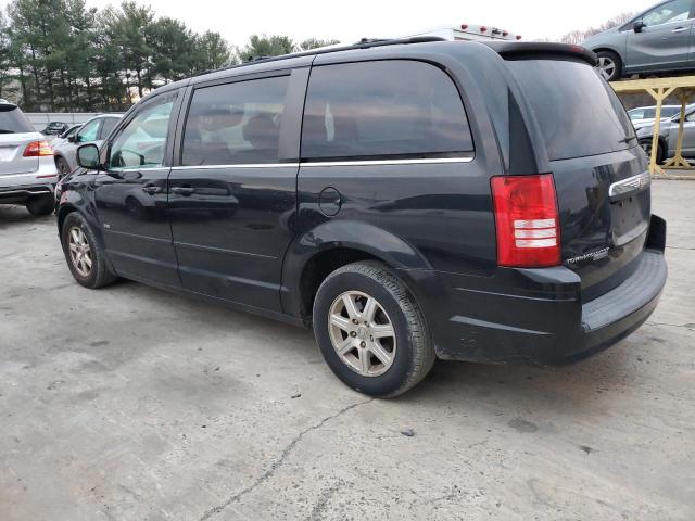 2A8HR54P58R839066 - 2008 CHRYSLER TOWN & COU TOURING BLACK photo 2