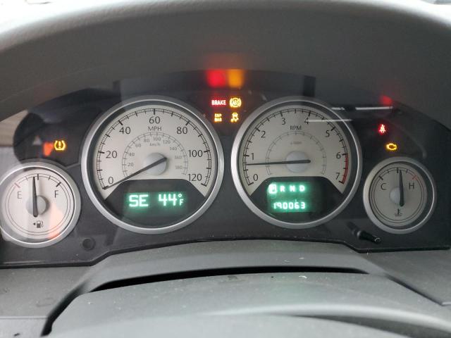 2A8HR54P58R839066 - 2008 CHRYSLER TOWN & COU TOURING BLACK photo 9