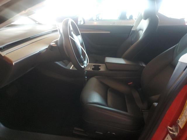 5YJ3E1EA1NF295186 - 2022 TESLA MODEL 3 Qırmızı foto 7