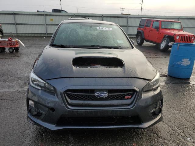 JF1VA2V62G9833354 - 2016 SUBARU WRX STI GRAY photo 5