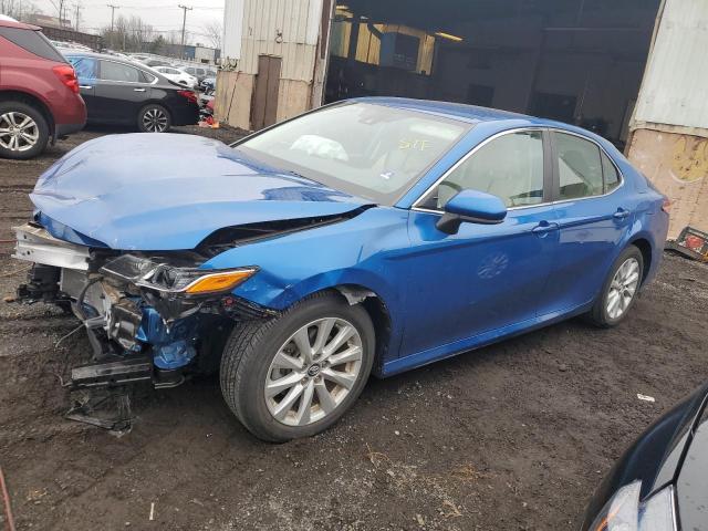 4T1B11HK2KU217140 - 2019 TOYOTA CAMRY L BLUE photo 1