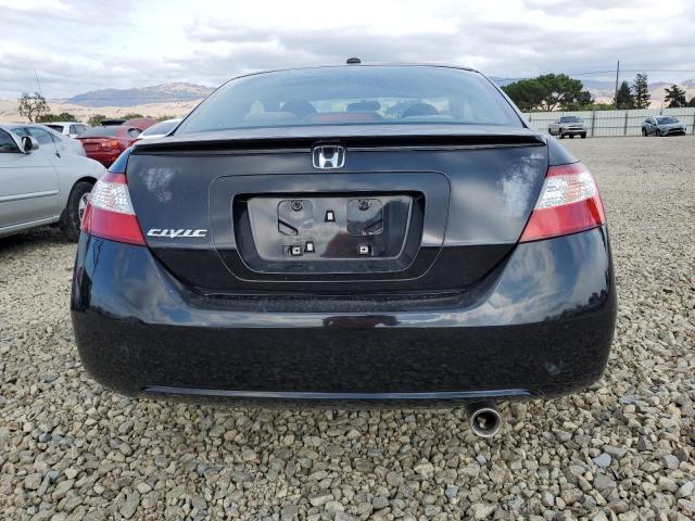 2HGFG12897H549041 - 2007 HONDA CIVIC EX BLACK photo 6