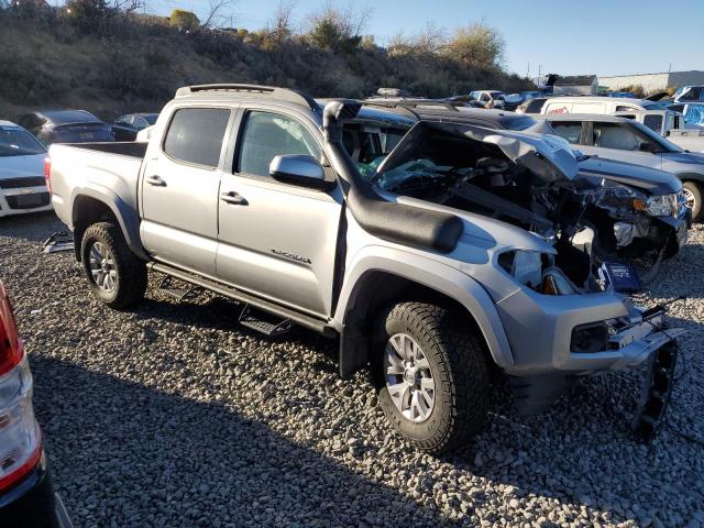 3TMCZ5AN7HM116993 - 2017 TOYOTA TACOMA DOUBLE CAB SILVER photo 4
