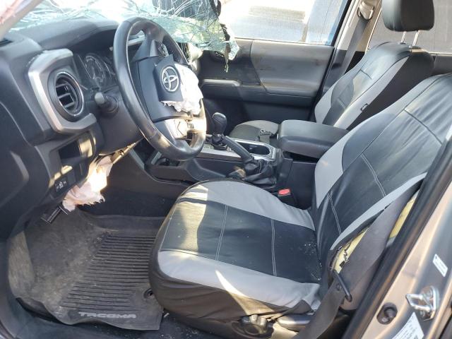 3TMCZ5AN7HM116993 - 2017 TOYOTA TACOMA DOUBLE CAB SILVER photo 7